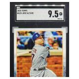 2015 Topps Jose Altuve Baseball Card #620 SGC 9.5
