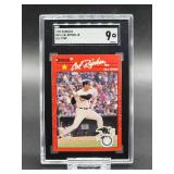 1990 Donruss Cal Ripken Jr. All-Star Baseball Card #676 SGC 9
