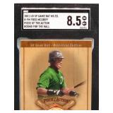 2001 Upper Deck SP Fred McGriff Game Bat Baseball Card #B-FM SGC 8.5
