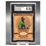 2001 Upper Deck SP Fred McGriff Game Bat Baseball Card #B-FM SGC 8.5