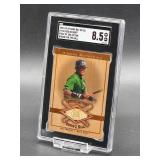 2001 Upper Deck SP Fred McGriff Game Bat Baseball Card #B-FM SGC 8.5