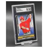 2011 Bowman Mike Trout Baseball Card #BBR6 SGC 8.5