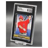 2011 Bowman Mike Trout Baseball Card #BBR6 SGC 8.5