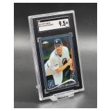 2014 Topps Chrome Justin Verlander Baseball Card #140 SGC 9.5