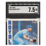 1984 Topps George Brett Baseball Card #500 SGC 7.5