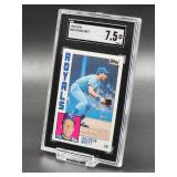 1984 Topps George Brett Baseball Card #500 SGC 7.5