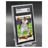2005 Upper Deck Pro Sigs Frank Thomas Baseball Card #23 SGC 8