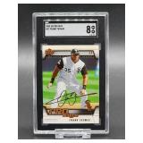 2005 Upper Deck Pro Sigs Frank Thomas Baseball Card #23 SGC 8