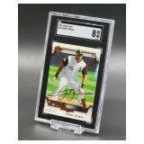 2005 Upper Deck Pro Sigs Frank Thomas Baseball Card #23 SGC 8