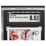 2013 A.L. Batting Avg. Leaders Baseball Card #294 SGC 8.5