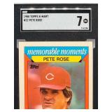1988 Topps Pete Rose Baseball Card #22 SGC 7
