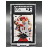 2013 Topps Mike Trout Baseball Card #MM-2 SGC 9.5
