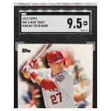 2013 Topps Mike Trout Baseball Card #MM-2 SGC 9.5