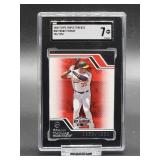 2008 Topps Triple Threads Limited 356/1350 Frank Thomas Baseball Card #80 SGC 7
