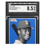 1991 Score Ken Griffey Jr. Baseball Card #858 SGC 8.5