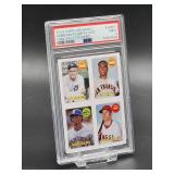 2013 Topps Archives Cobb/Mays/Griffey/Trout Baseball Card #CMGT PSA 9
