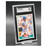 1989 Score Traded Ken Griffey Jr. Rookie Baseball Card #100T SGC 9