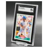1989 Score Traded Ken Griffey Jr. Rookie Baseball Card #100T SGC 9