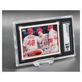 2012 Topps Opening Day Mike Trout Baseball Card #85 SGC 10