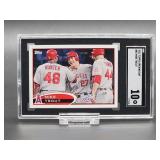 2012 Topps Opening Day Mike Trout Baseball Card #85 SGC 10