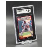 1993 Donruss Triple Play Frank Thomas Baseball Card #26 SGC 9.5
