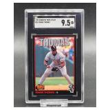 1993 Donruss Triple Play Frank Thomas Baseball Card #26 SGC 9.5