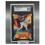1995 Pinnacle Sportflix Frank Thomas 3D Detonators Baseball Card #DE4 SGC 8