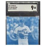 2003 Donruss Nolan Ryan Baseball Card #32 SGC 9