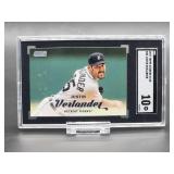2017 Topps Stadium Club Justin Verlander Baseball Card #42 SGC 10