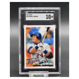 2010 Topps Miguel Cabrera Baseball Card #623 SGC 10
