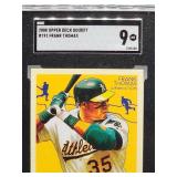 2008 Upper Deck Goudey Frank Thomas Baseball Card #191 SGC 9