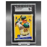 2008 Upper Deck Goudey Frank Thomas Baseball Card #191 SGC 9