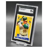 2008 Upper Deck Goudey Frank Thomas Baseball Card #191 SGC 9