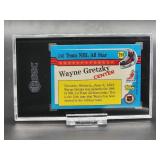 1991-92 Topps Wayne Gretzky All-Star Hockey Card #258 SGC 8
