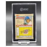 1998 Bowman Chrome Mike Piazza Rookie Reprint Baseball Card #35 SGC 8