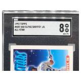 1993 Topps Ken Griffey Jr. Baseball Card #405 SGC 8