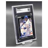 1992 Pinnacle Ken Griffey Jr. Baseball Card #549 SGC 8