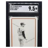 1977-78 Sports Deck Mickey Mantle Black Joker Playing Card SGC 9.5
