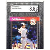 1989 Donruss Cal Ripken Jr. Baseball Card #51 SGC 8.5
