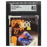 1999 Upper Deck Ken Griffey jr. Baseball Card #251 SGC 8