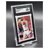 2021 Topps Mike Trout Gold Star Baseball Card #27 SGC 10