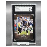 2018 Panini Tom Brady Football Card #8 SGC 7