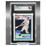 1991 Topps George Brett Baseball Card #540 SGC 9