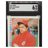 1982 Topps Tom Seaver All-Star Baseball Card #346 SGC 6