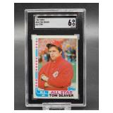 1982 Topps Tom Seaver All-Star Baseball Card #346 SGC 6