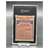 1986 Quaker Oats Nolan Ryan Baseball Card #12 SGC 7