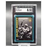 2001 Topps Hank Aaron Baseball Card #385 SGC 8.5