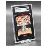 2004 Bowman Albert Pujols Baseball Card #100 SGC 8