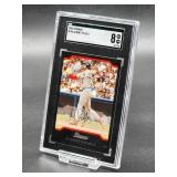 2004 Bowman Albert Pujols Baseball Card #100 SGC 8