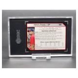 2004 Bowman Albert Pujols Baseball Card #100 SGC 8